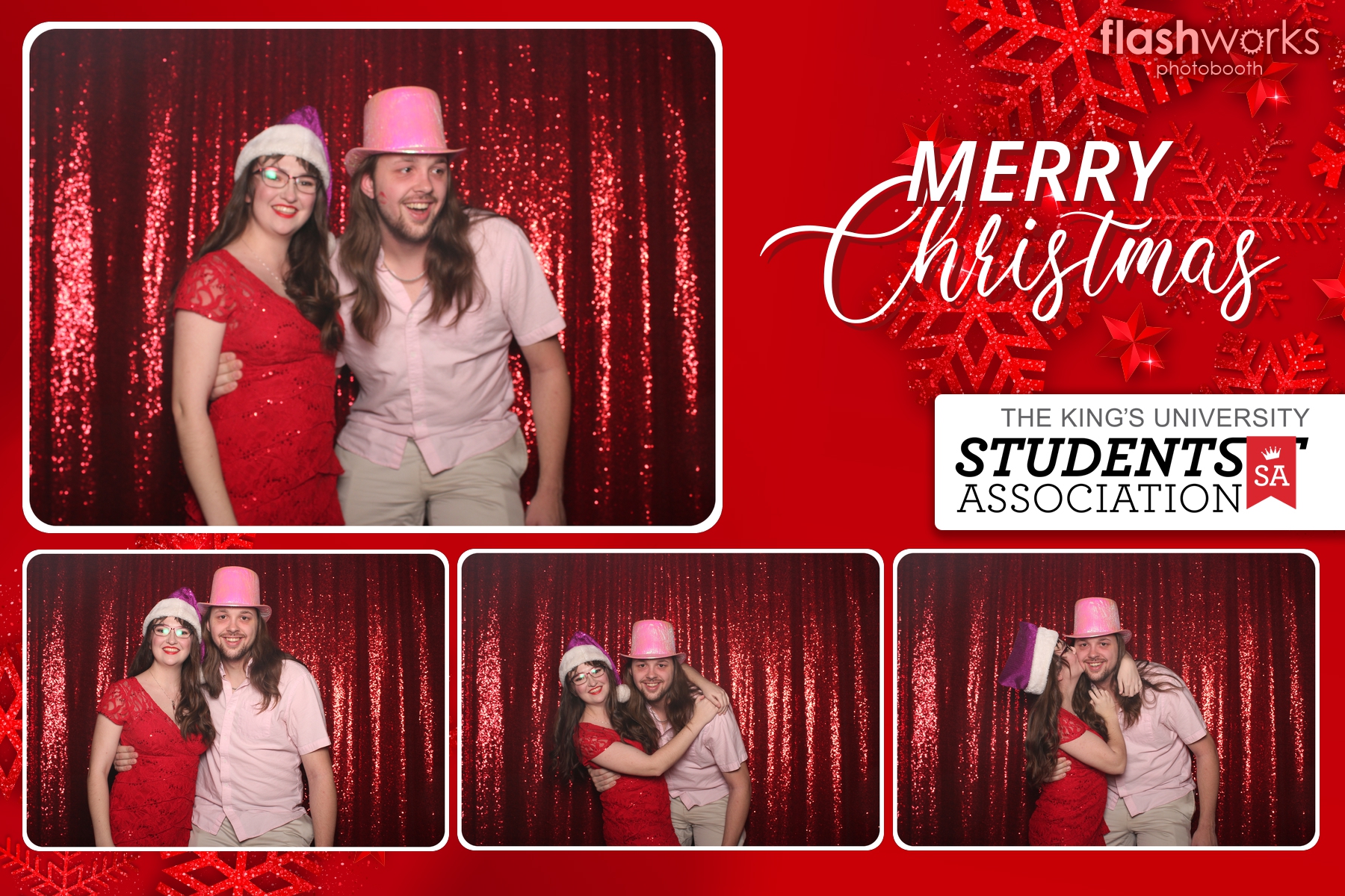 Kings Christmas Party | View more photos from the event at gallery.flashworksphotobooth.com/u/FlashworksPhotoboothInc/Kings-Christmas-Party